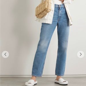 B sides blue jeans size 28 straight mid rise